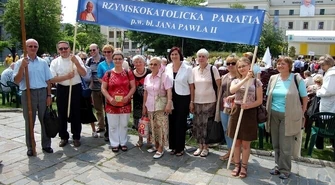 Piotrkowianie na Święcie Eucharystii w Łodzi