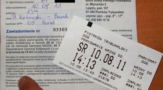 Biletów parkingowych nie musisz wkładać za szybę