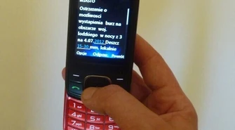 Radomsko: Ostrzeżenia na telefon