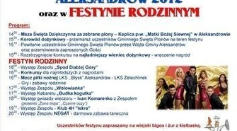 Region: Aleksandrów zaprasza na dożynki