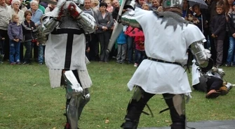Średniowieczna zabawa na Podklasztorzu