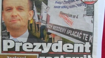 Dziennik "Fakt" pisze o prezydencie Chojniaku