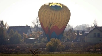 Balon nad Piotrkowem