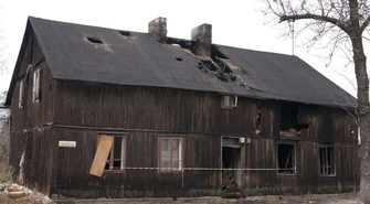 Dwukrotne podpalenie w drewniaku przy Próchnika