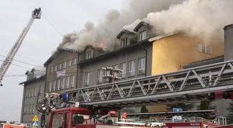 Pożar Szkoły Podstawowej w Gorzkowicach