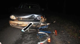 Kolejna śmierć na drodze - najechał na leżącego