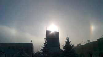 Parhelion nad Piotrkowem