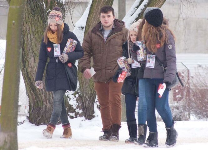 Wolontariusze już wyszli w miasto