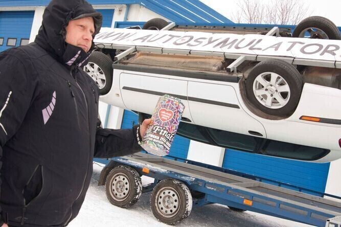 Orkiestra grała w WORD-zie i przy Intermarche