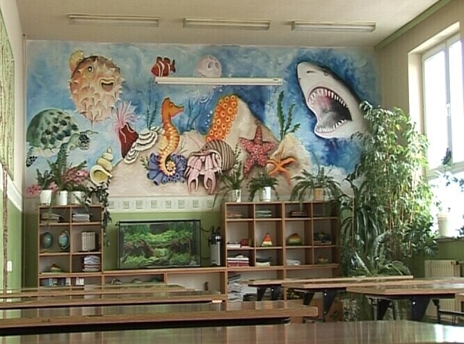 Pierwszy dzień nauki w wyremontowanej szkole