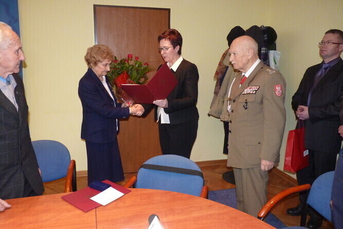 Medal dla radomszczanki