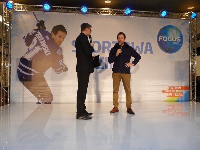 Mariusz Czerkawski zachęcał do uprawiania sportu