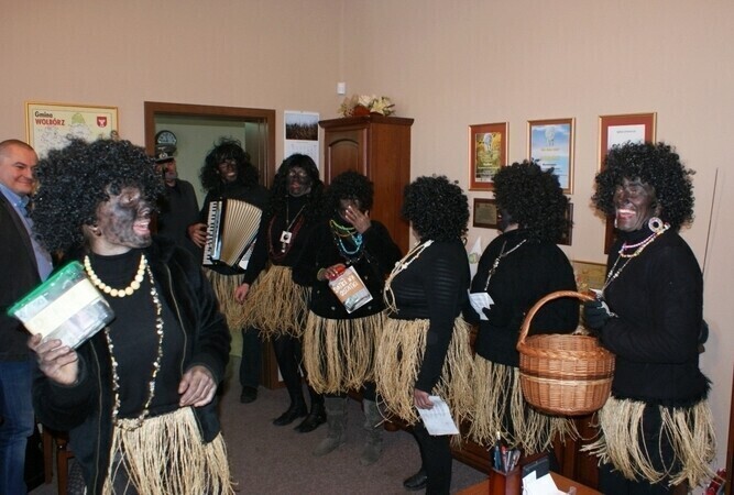 Przebierańcy w Urzędzie Miejskim