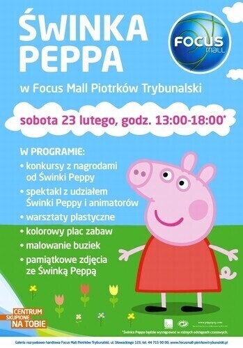 Zdjęcie 1: Świnka Peppa w Focus Mall