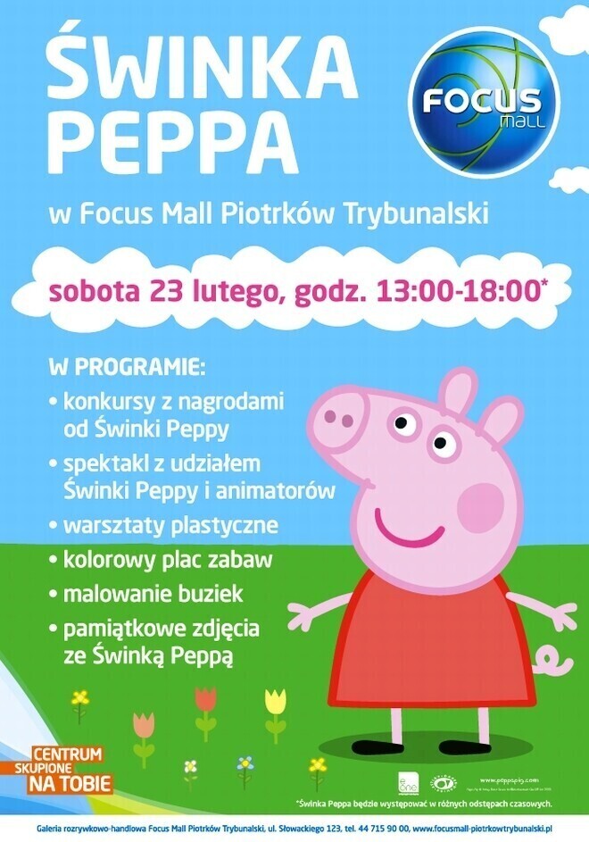 Zdjęcie 2: Świnka Peppa w Focus Mall