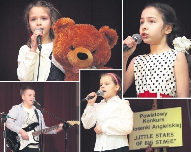Małe gwiazdy zaśpiewały na moszczenickiej scenie