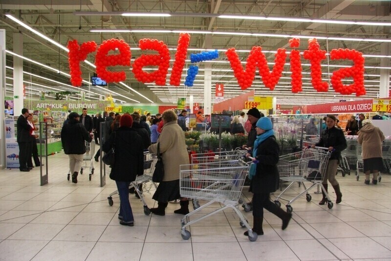 Zdjęcie 2: Hipermarket Real w Piotrkowie otwarty
