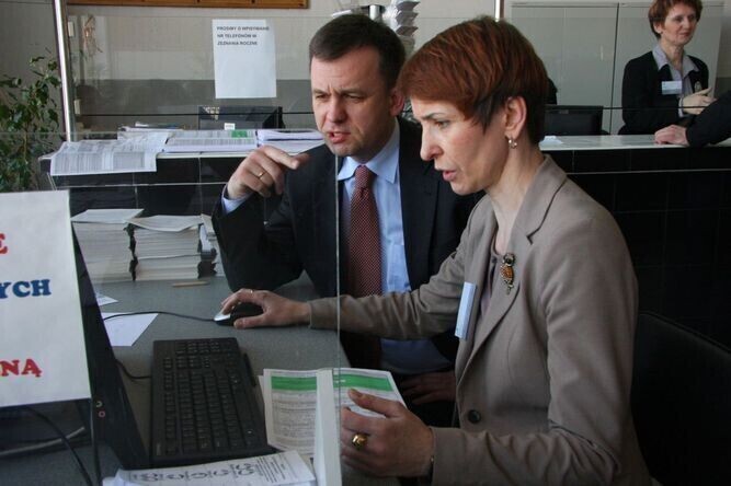 Szturm na skarbówkę w Piotrkowie