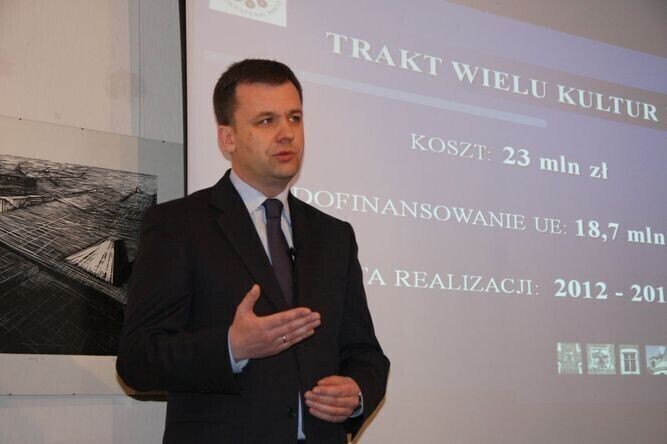 O inwestycjach mówił prezydent Chojniak