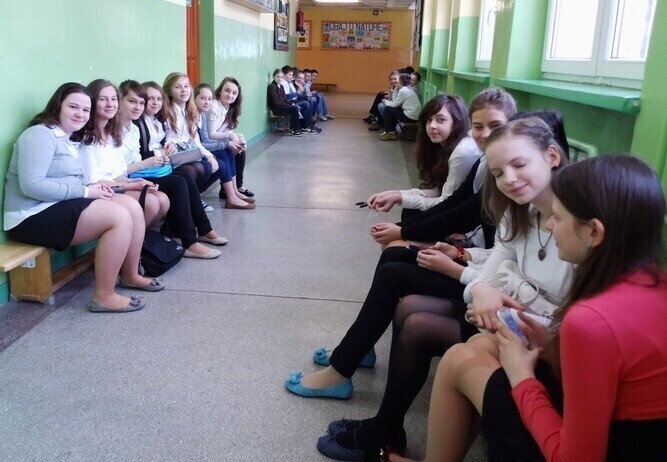 Szóstoklasiści sprawdzają wiedzę z podstawówki