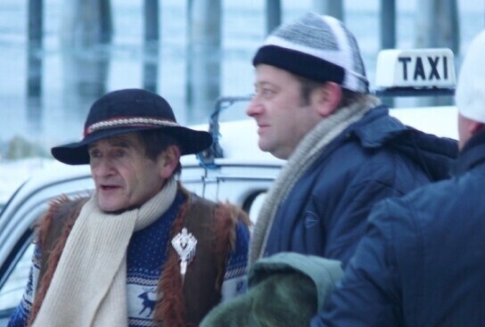 Piotrków Lubaszenko w roli Kopernika