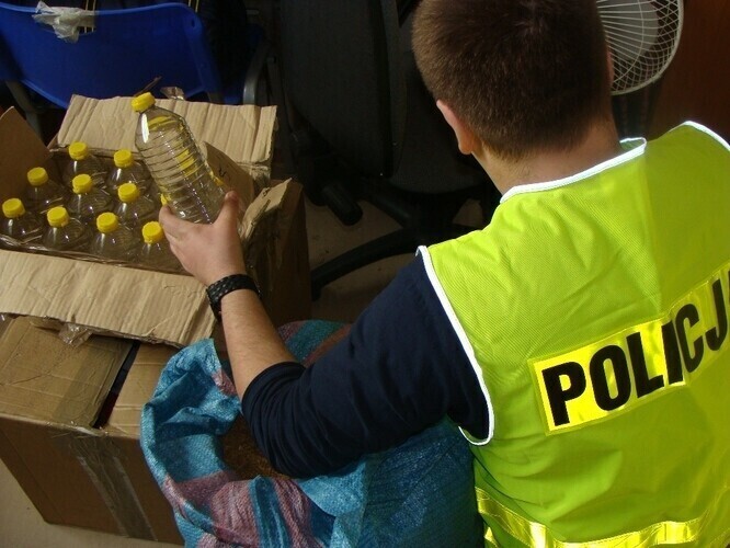 Miał ponad 60 litrów lewego alkoholu