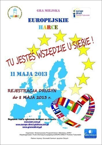 Gra Miejska Zapraszamy na Europejskie Harce