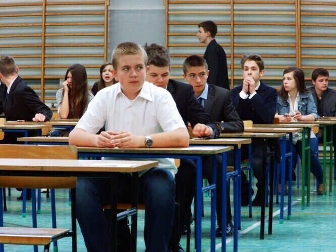 Gimnazjaliści sprawdzają wiedzę