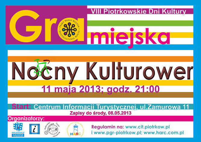 Nocny kulturower - zagraj już w maju
