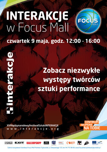 Artyści performerzy w Focus Mall