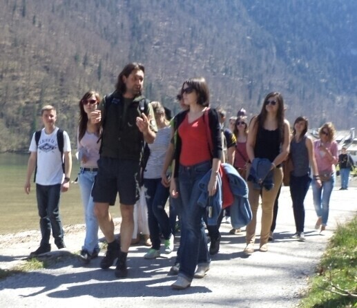 Poznawali niemiecką szkołę przyrodę i język