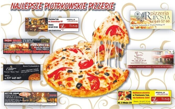 Zdjęcie 1: Najlepsze piotrkowskie pizzerie