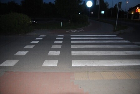 Region Rowerzystka potrącona na pasach