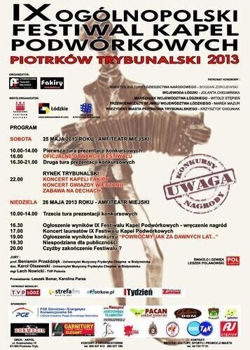 IX Ogólnopolski Festiwal Kapel Podwórkowych