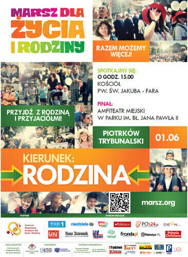 Zdjęcie 1: Marsz dla Życia i Rodziny również w Piotrkowie