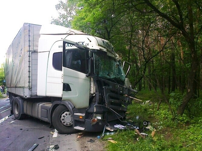 Kierowca ciężarówki nie żyje