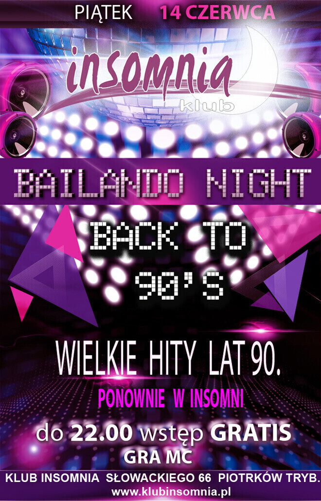 Zdjęcie 2: Bailando Night: Muzyczny powrót do lat 90.