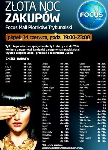 Piotrków Złota Noc już w piątek