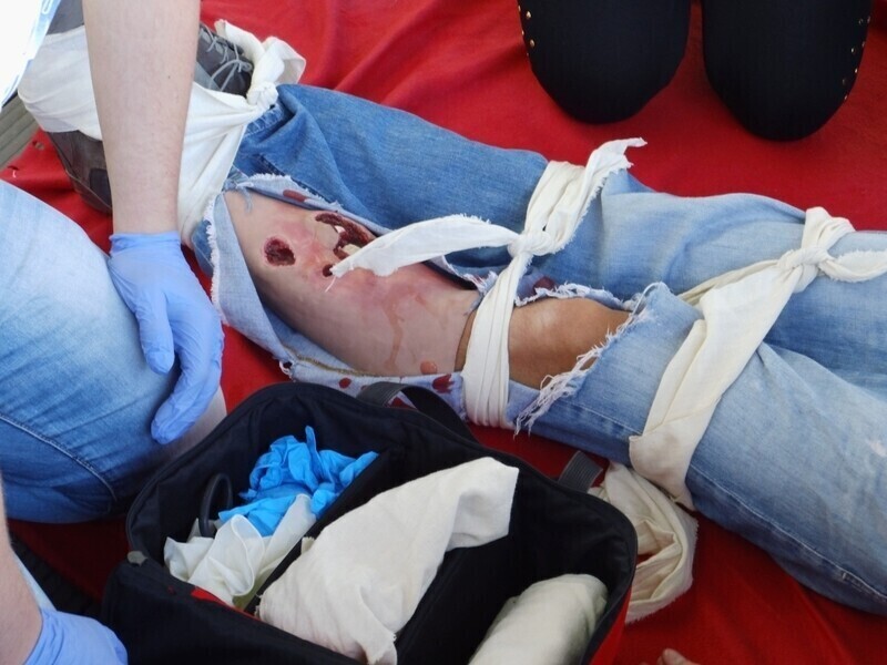 Zdjęcie 3: Sprawdzali, kto najlepiej udzielał pomocy