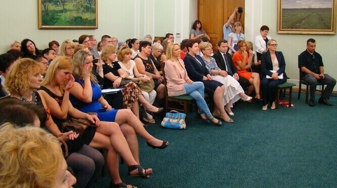 Miłość z podbitym okiem finał konkursu w Sejmie