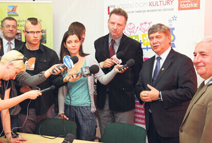 Kolorowa lokomotywa wyrusza w region