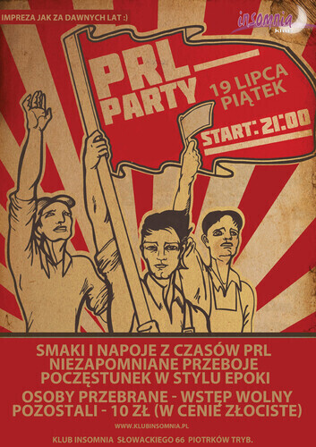 Insomnia zaprasza na Party PRL