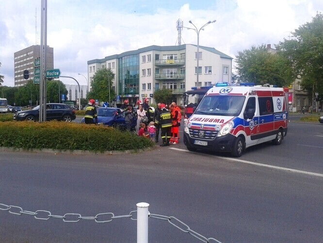 Kolizja przy McDonalds