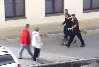 Podejrzany o pobicie złapany na dworcu