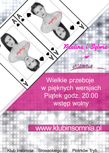 Paulina i Sylwia koncertują w Insomni