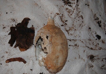 Robotnicy znaleźli ludzkie szczątki