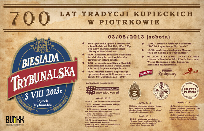 Zdjęcie 1: Już w sobotę Biesiada Trybunalska w Rynku