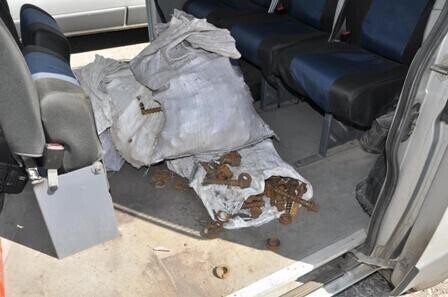 Kradli metal z torowiska zostali złapani