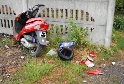 Trzynastolatek wjechał w słup