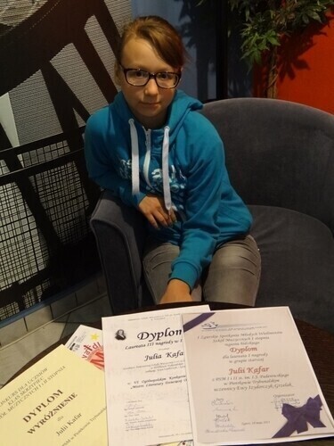 Julia skrzypce i wielki talent